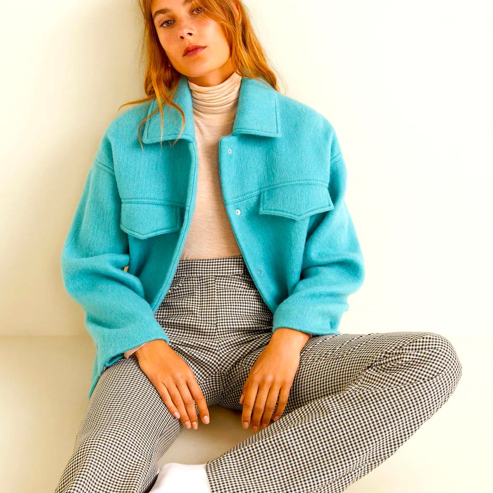 Gingham suit trousers